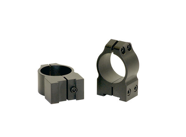 Warne Maxima CZ Fast 16mm 1" Sort/Matte Warne Fast Ringmontasje for CZ 16mm